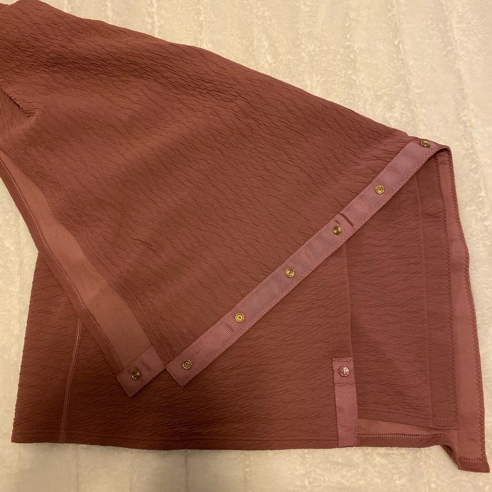 Lululemon Vinyasa crinkle scarf mauve pink